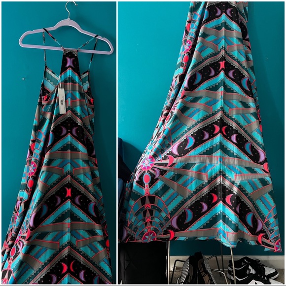 NEW! Mara Hoffman Lunar Eclipse Camisole Gown 🌙 - Picture 3 of 7